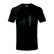 Tyrkysové stožiare vysokého napätia Tyrkysové stožiare vysokého napätia