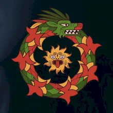 Mayovia - zvieratá had v kruhu