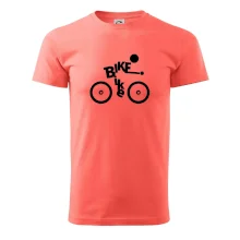 Bike nápis postava Bike nápis postava