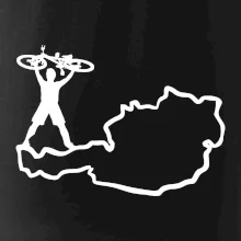 Cyklista - Mapa Rakúska