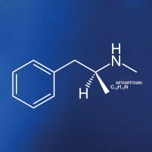 Molekulárna štruktúra pervitín Molekulárna štruktúra pervitín