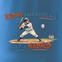 Rodina čaká na oslavu ja na nadhod