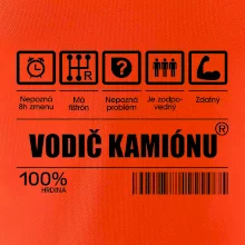 Čiarový kód - Vodič kamiónu
