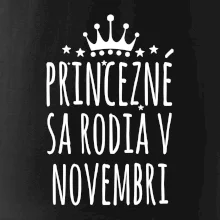 Princezné sa rodia v novembri