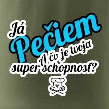 Já pečiem - tvoja super schopnosť - šikmý Já pečiem - tvoja super schopnosť - šikmý