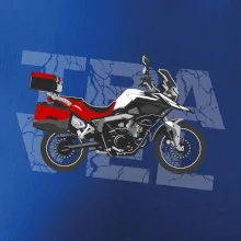 Cestovná enduro červená Cestovná enduro červená