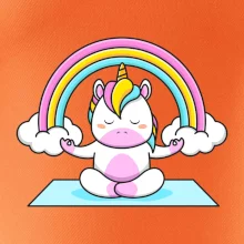 Yoga jednorožec - dúha Yoga jednorožec - dúha