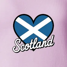 Scotland Srdce s vlajkou