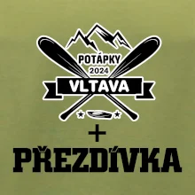 K vode - pádla hory (vlastný nápis)