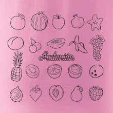 Frutarián ovocie vo štvorci