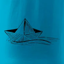 Letná romantika - papierová loďka