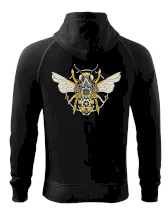 Steampunk včela farebná