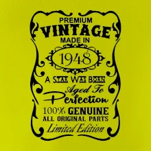 Vintage Etiketa - 1948