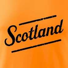 Scotland Vintage nápis