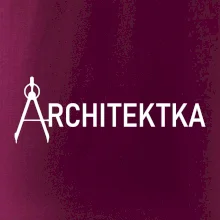 Architektka nápis