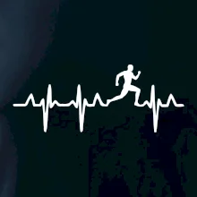 EKG bežec - muž