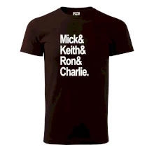 Mick Keith Ron Charlie