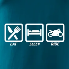 Eat sleep ride - cesta