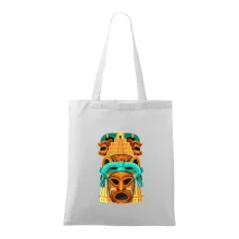 Mayová maska s pyramídou