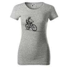 MTB kreslený cyklista MTB kreslený cyklista