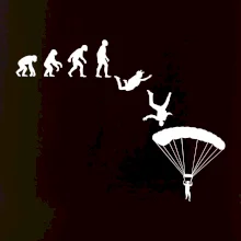 Evolúcia parašutista zoskok