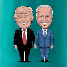 Trump a Biden - veľký kamaráti