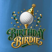 Narozeninové birdie s golfovým míčkem