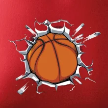 Basketbal lopta v triku Basketbal lopta v triku