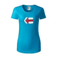 Párová turistická značka  červená Párová turistická značka  červená