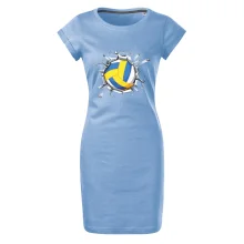 Volejbal lopta v triku Volejbal lopta v triku