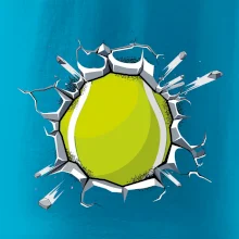 Tenisová loptička v triku