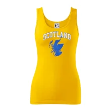 Scotland nápis s mapou