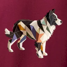 Border kólia zlepená z papiera