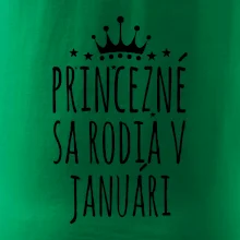 Princezné sa rodia v januári