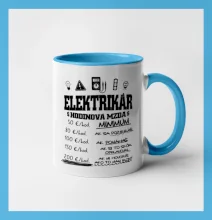 Hodinová mzda elektrikár