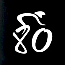 Cyklista oslavuje osemdesiatiny  (80)