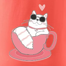 Hustá mačka v hrnčeku Hustá mačka v hrnčeku