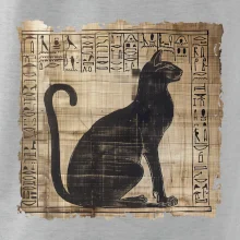 Egyptské hieroglyfy mačka