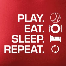 Play Eat Sleep Repeat tenis Play Eat Sleep Repeat tenis