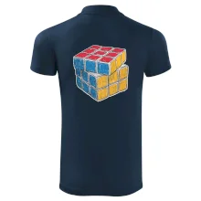 Rubikova kocka kreslená