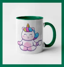 Yoga - jednorožec káva