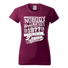 Nobody is perfect - Vlastný ročník