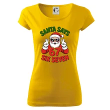 Santa says 67