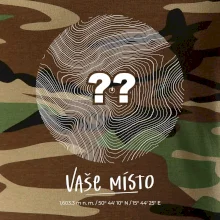 Vaše miesto - vrstevnice v kruhu