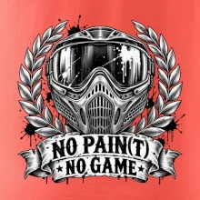 No Paint, No Game – motív s maskou