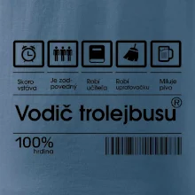 Čiarový kód - Vodič trolejbusu Čiarový kód - Vodič trolejbusu