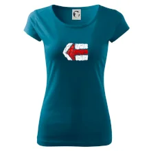 Párová turistická značka  červená Párová turistická značka  červená