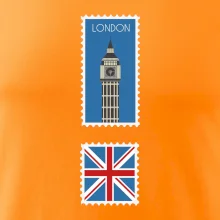Londýn známka farebná