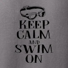 Keep calm and swim on