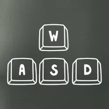 WASD klávesy - prso